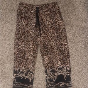 Soma xl pajama Leopard print soft